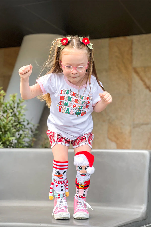 Santa & Snowman Silly Socks