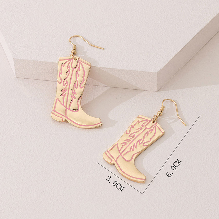 Boots Drop Earrings