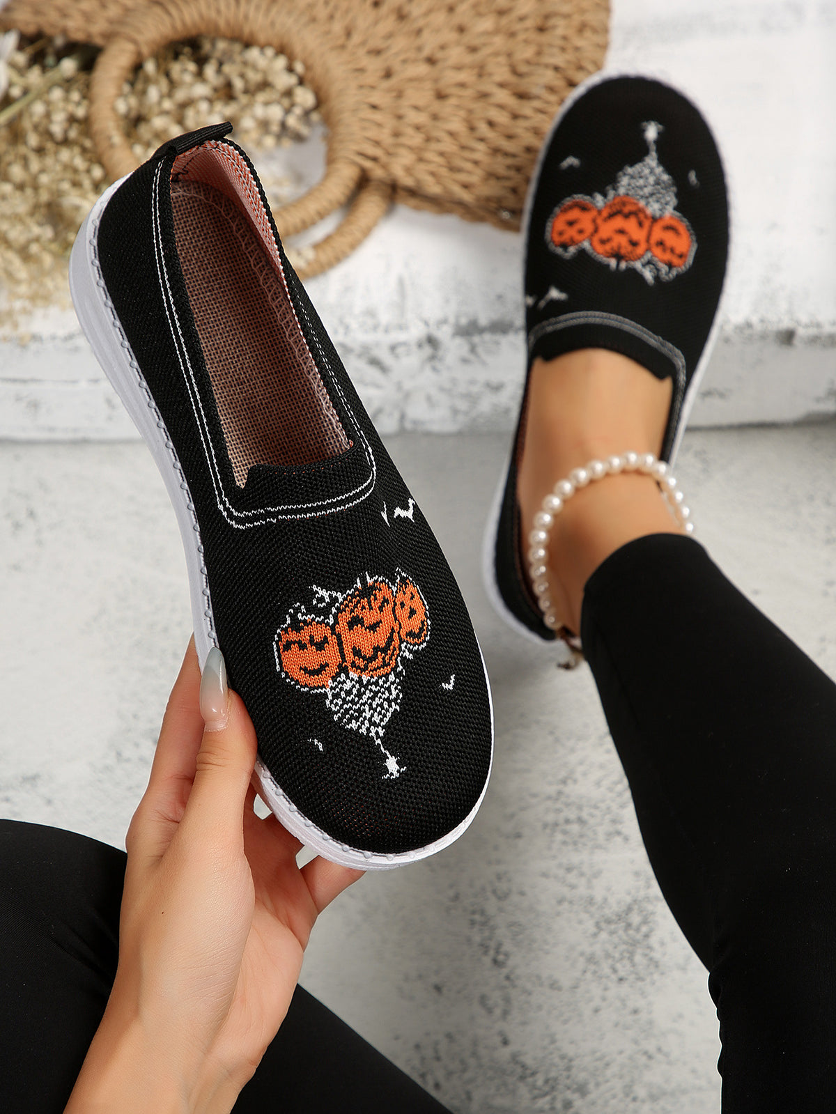 Mocassins rasos Flyknit Halloween