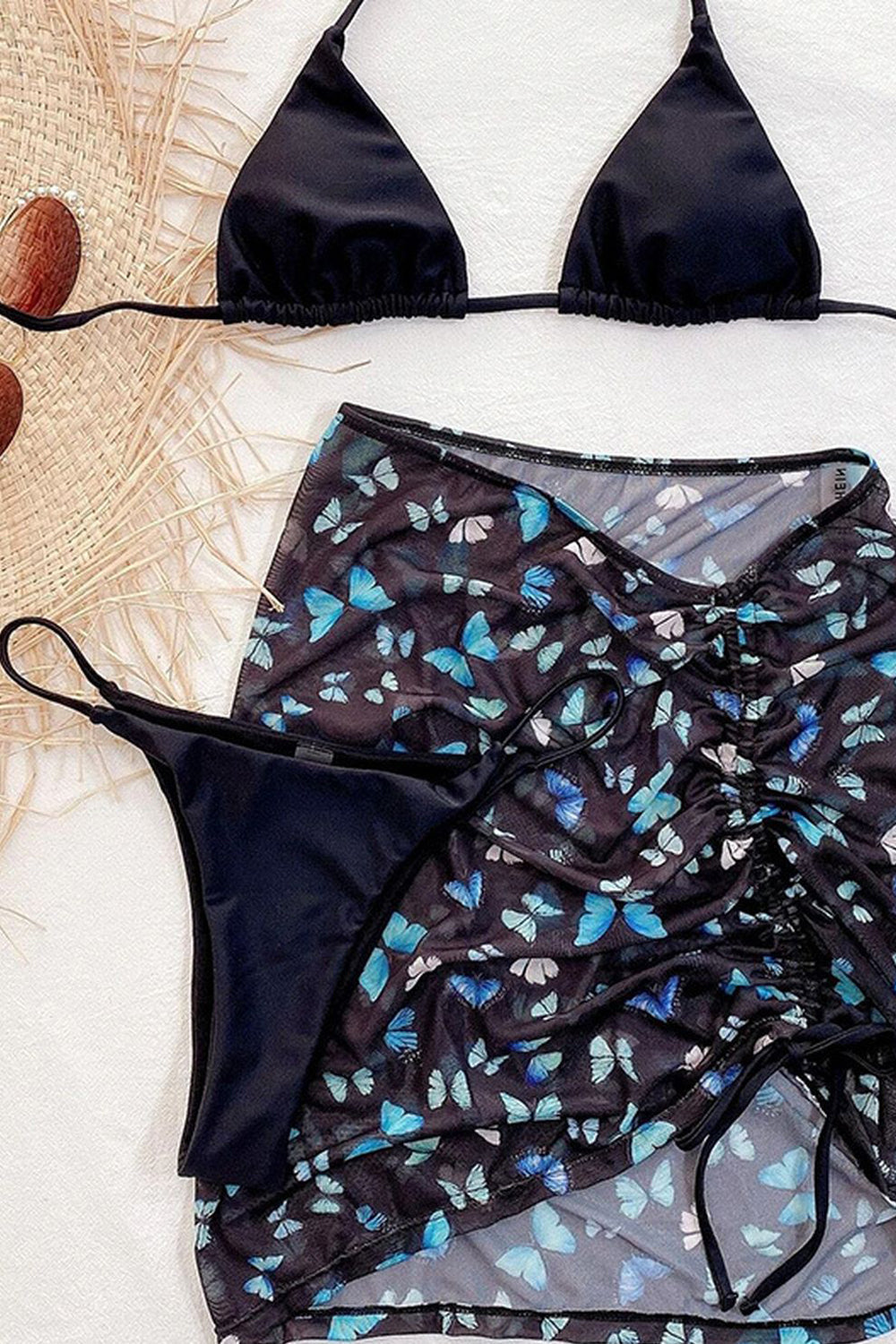 Three-Piece Print Bikini