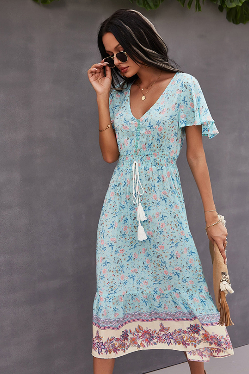 Bohemian Waist Line Dress