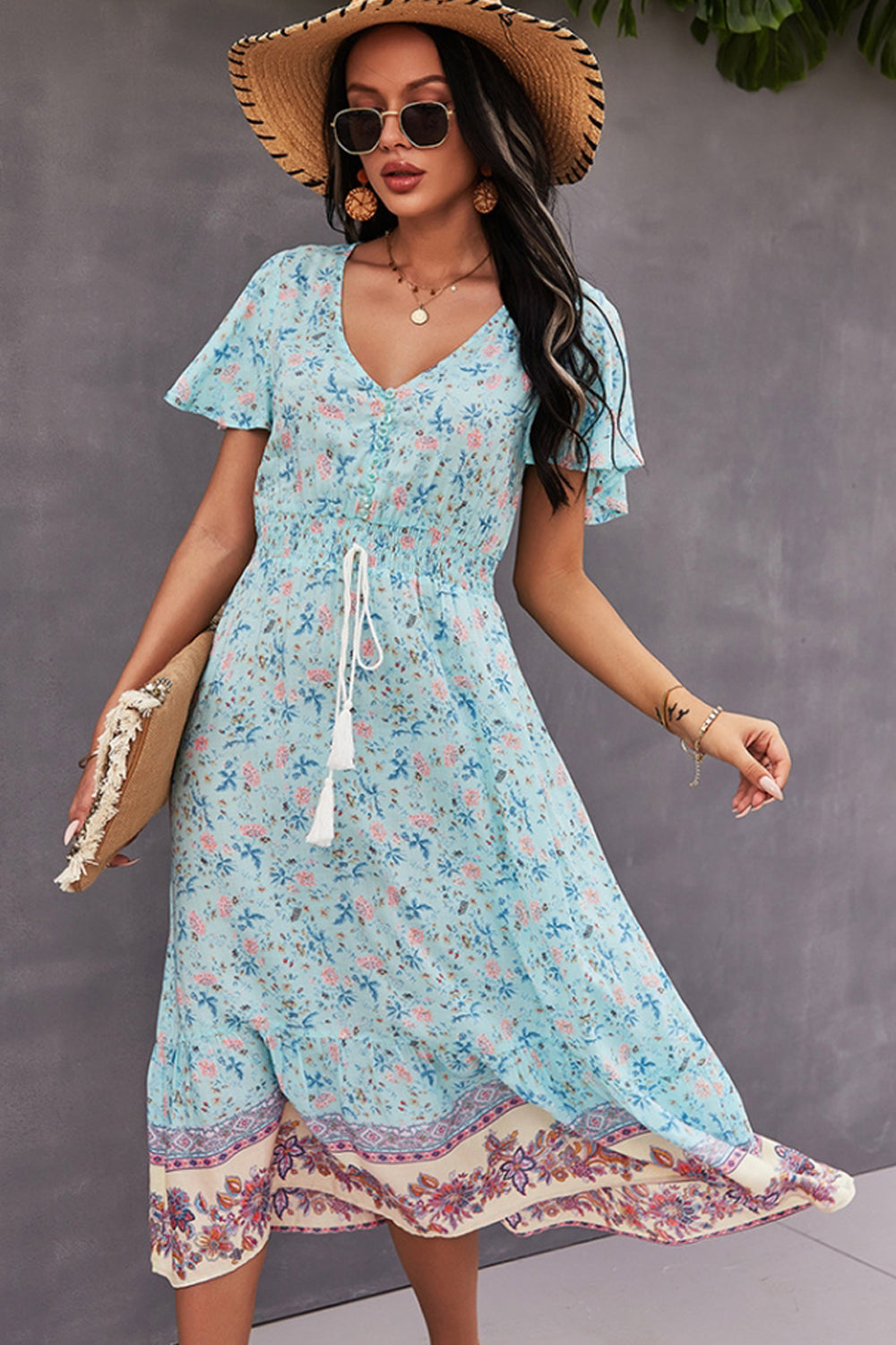 Bohemian Waist Line Dress