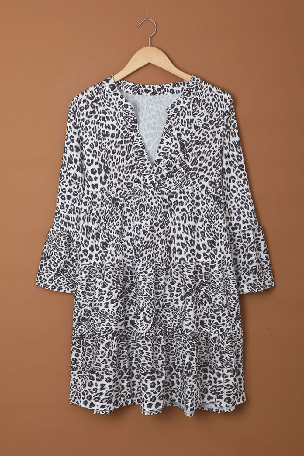 Oversized Leopard Loose Dress