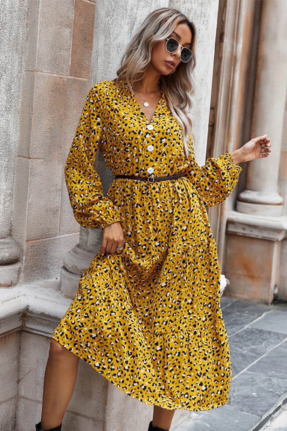 Leopard Print Dress