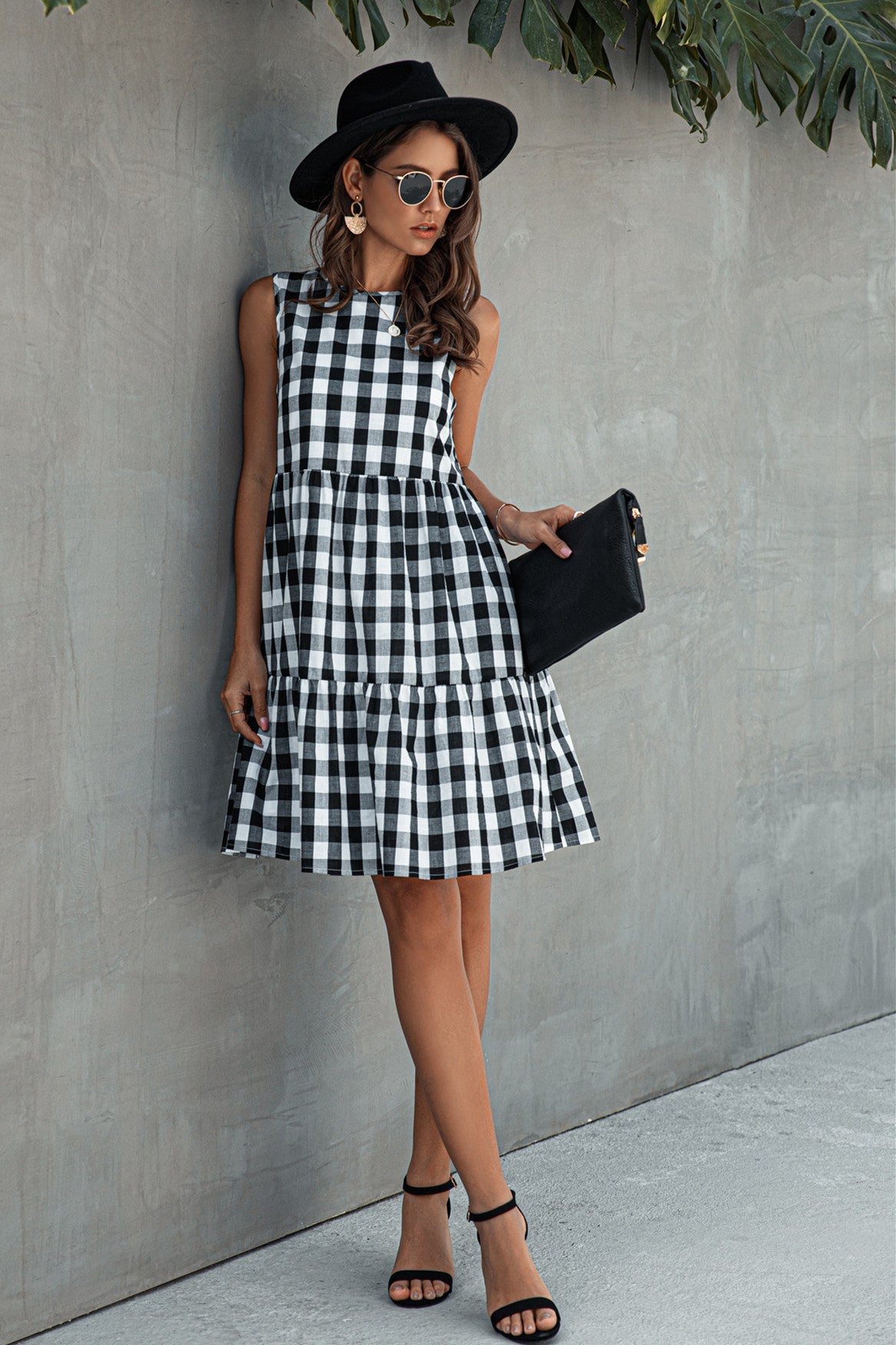 Stay Sweet Plaid Dress