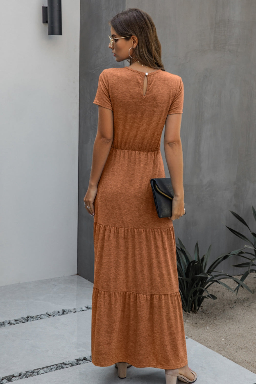 Simple Is All Pleated Dress