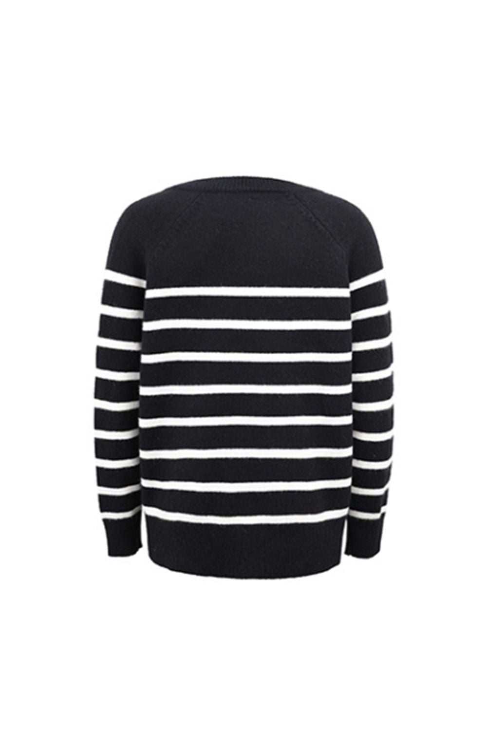 Striped Knit Pullover