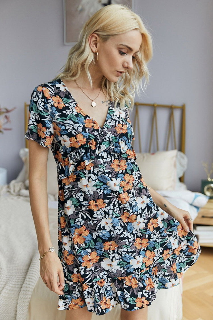 Floral Printed Dress