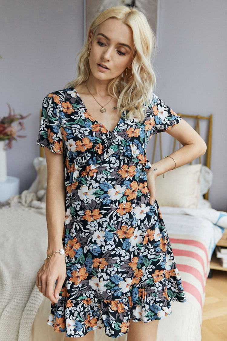 Floral Printed Dress