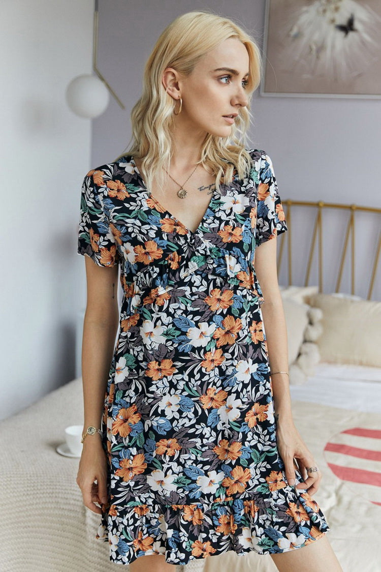 Floral Printed Dress