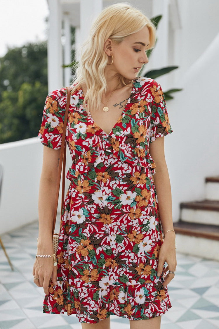 Floral Printed Dress