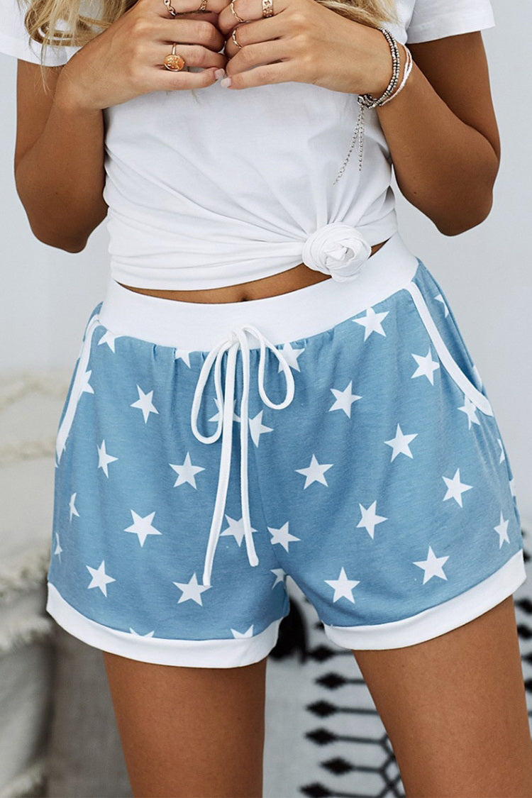 Stars Printed Shorts