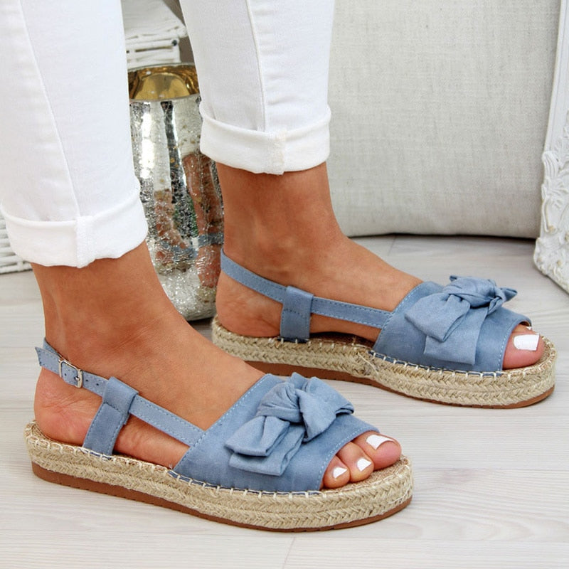 Flat Heels Platform Chaussures Sandals