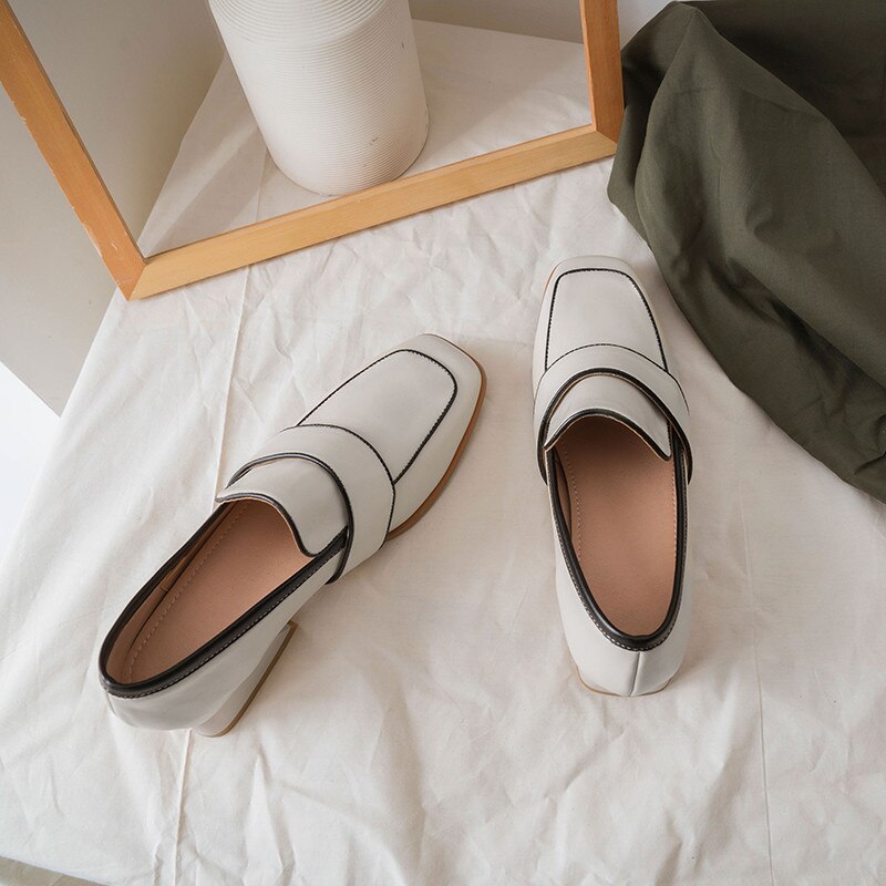 Square Toe Casual Shoes