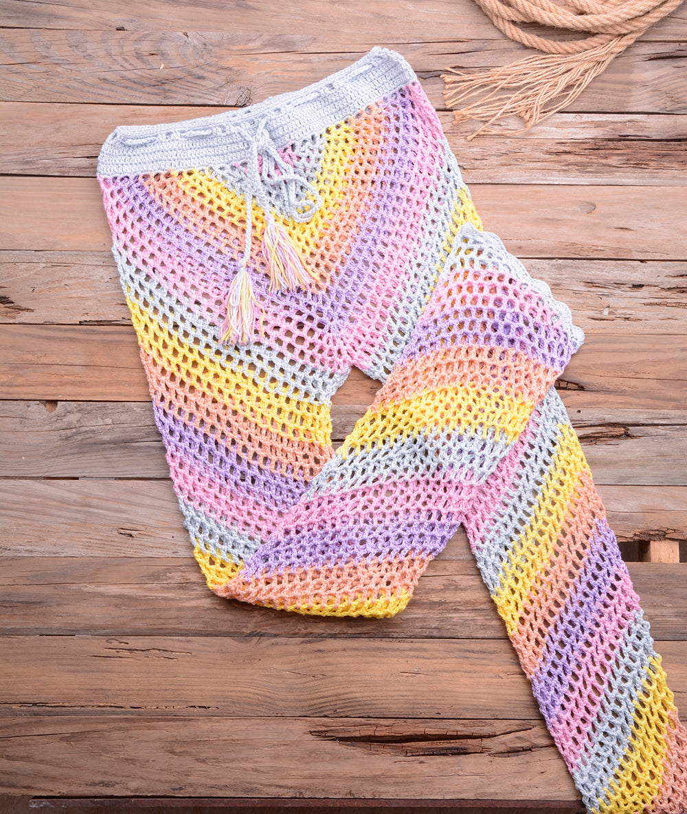 Bikini coloré au crochet