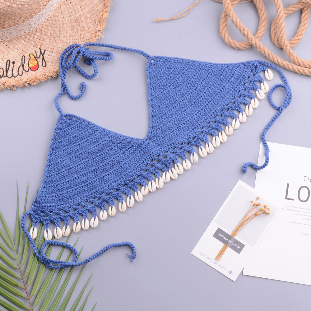 Crochet Knitting Woven Bandage Bikini