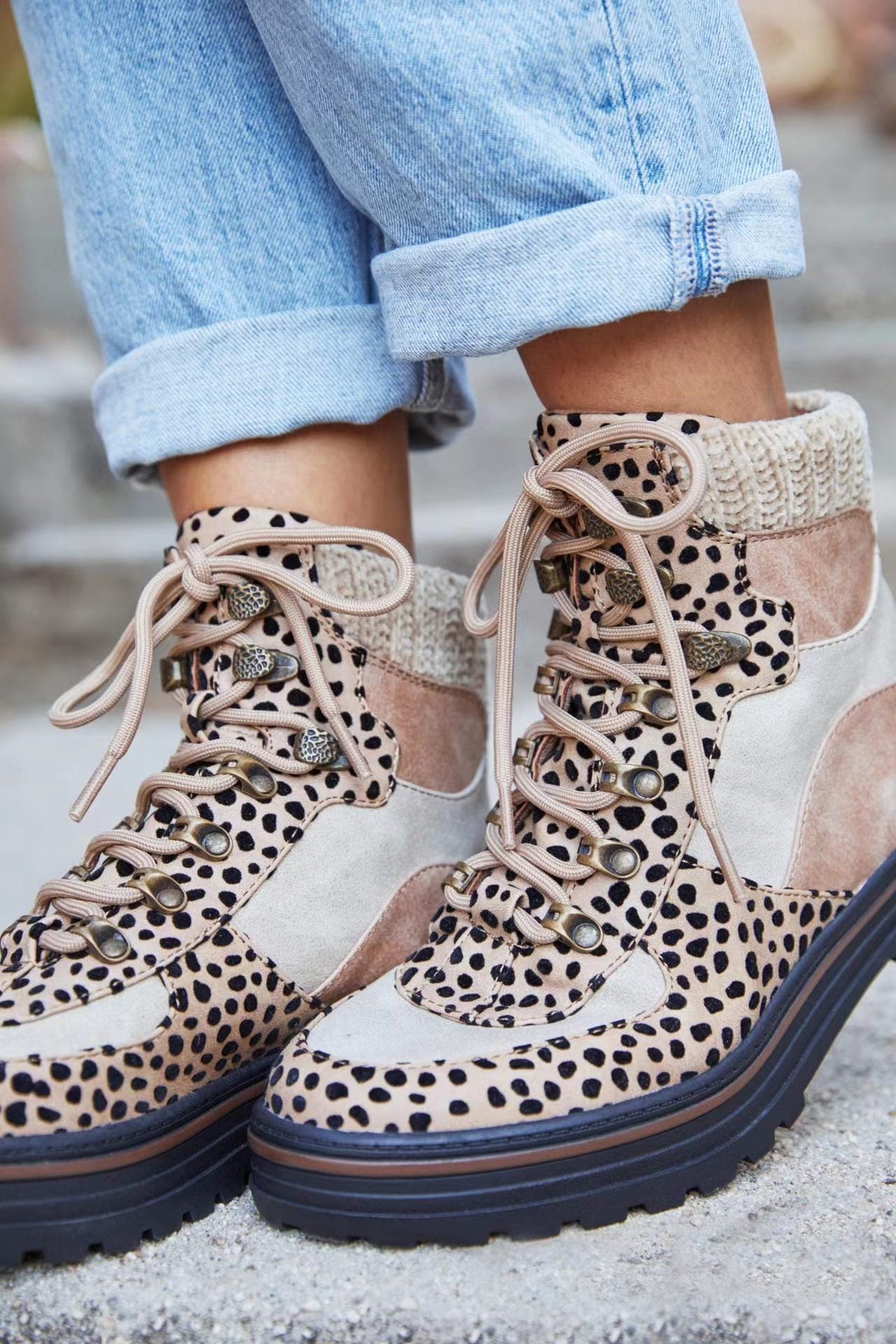 Need You Now Leopard Booties