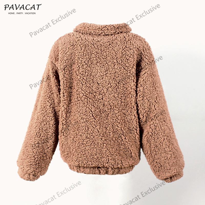 Faux Lambswool Oversized Coat Coat Aliexpress 