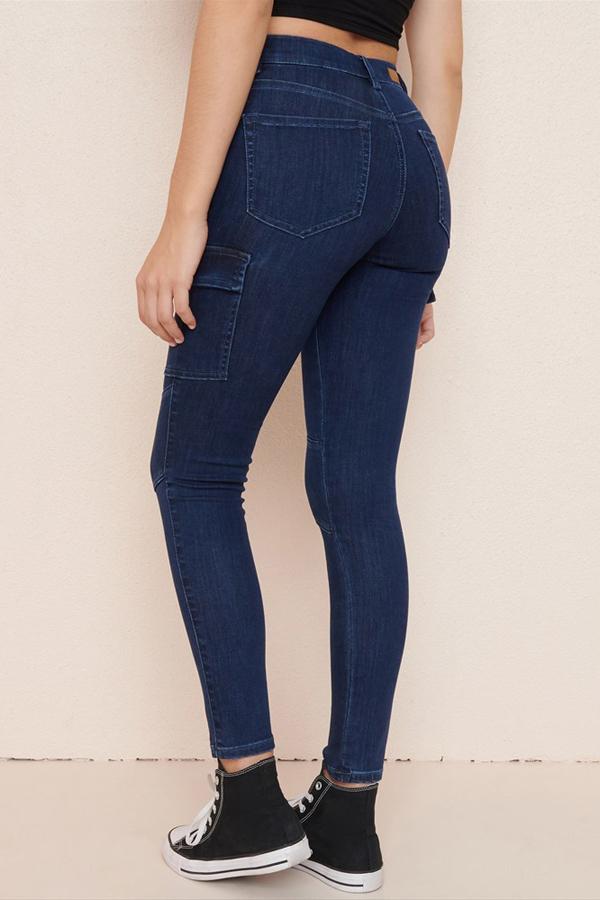 High Elastic Skinny Cargo Jeans Jeans 5201904110309 