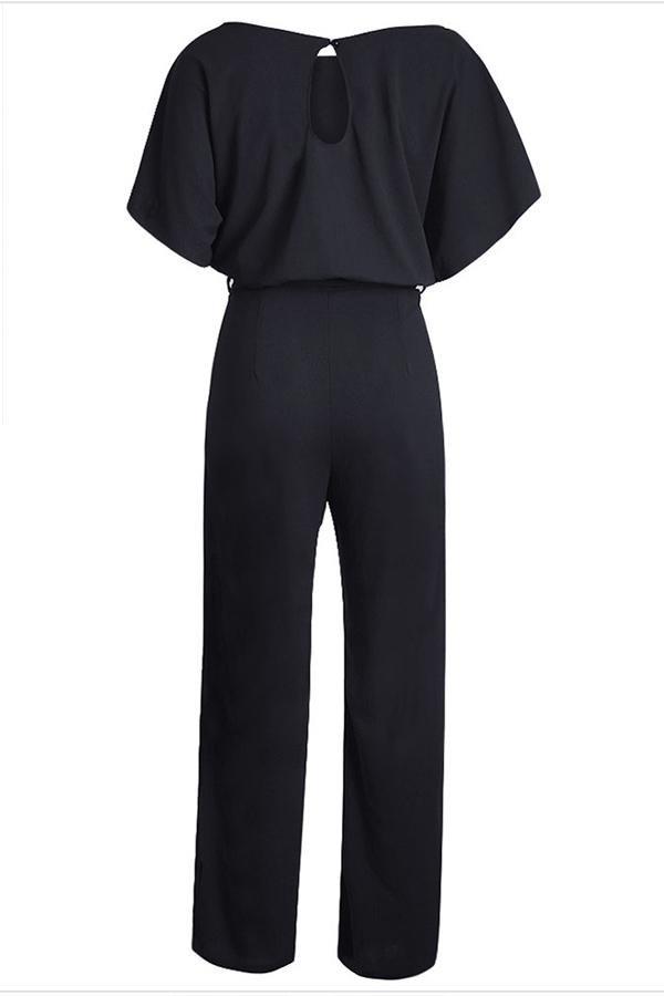 High Waist Wide Leg Trousers Jumpsuits & Rompers 5201905080500 