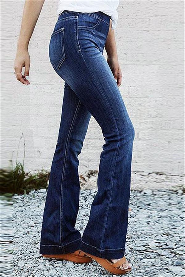 High Waisted Slim Jeans Jeans 5201812151605 