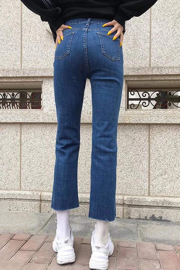 High Waisted Straight Jeans Jeans 5201902191238 