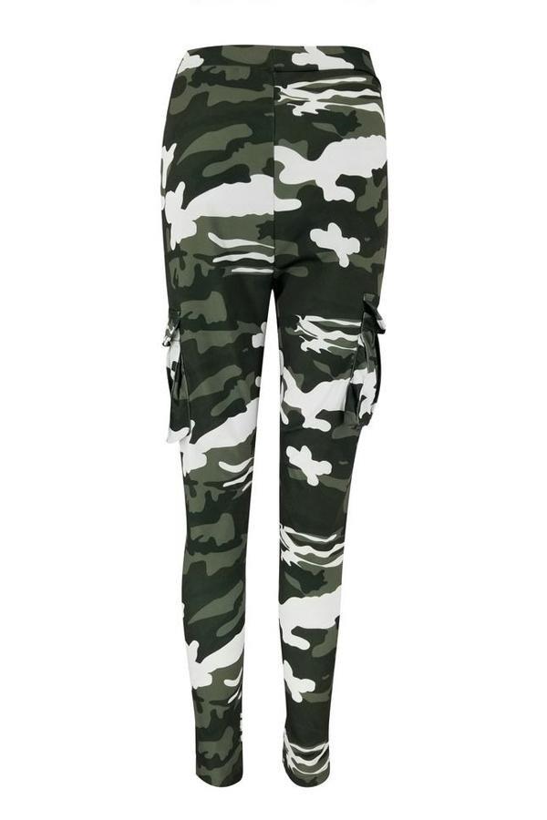 Tight Camouflage Printed Casual Trousers Pants 5201904110331 